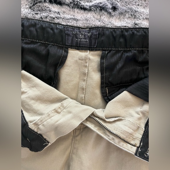 Set of 2 Men’s Blue Crown Classic Chino Khaki shorts, size 38 GUC Uniform Work - Picture 6 of 8